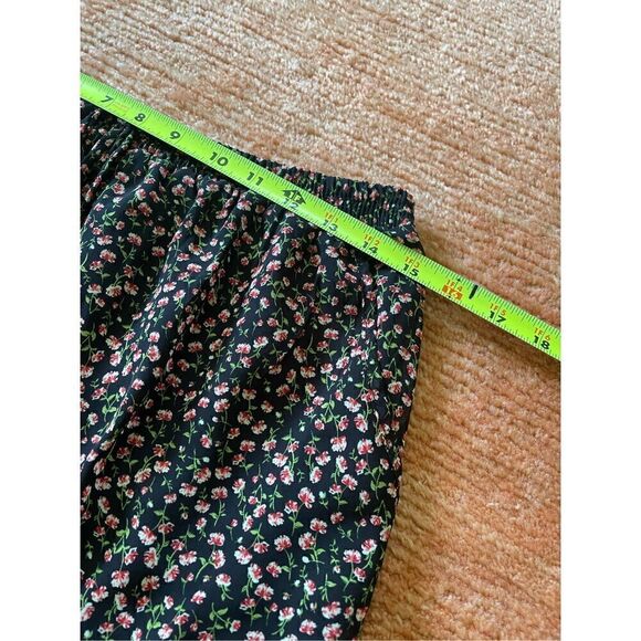 Sienna Sky Floral Ruffle Multi Color Mini Skirt, Size L - Picture 6 of 8